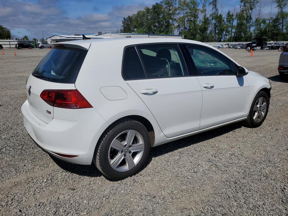 2017 Volkswagen Golf მანქანა იყიდება აუქციონზე, vin: 3VW217AUXHM006829, აუქციონის ნომერი: 64778296