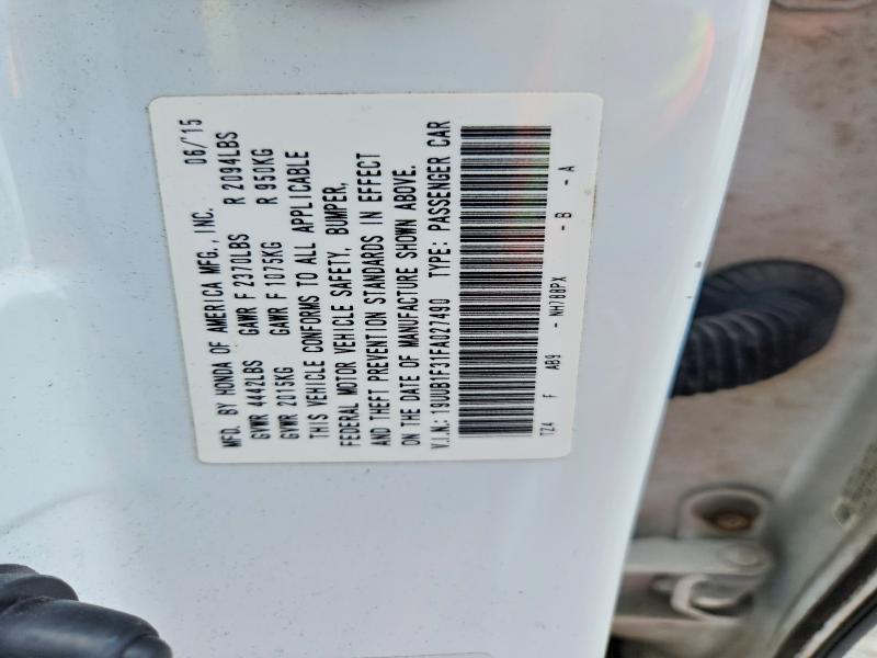 Продаж на аукціоні авто 2015 Acura Tlx, vin: 19UUB1F31FA027490, номер лоту: 64188066