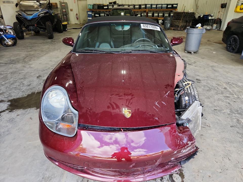 2004 Porsche Boxster მანქანა იყიდება აუქციონზე, vin: WP0CA29884S620524, აუქციონის ნომერი: 65817086