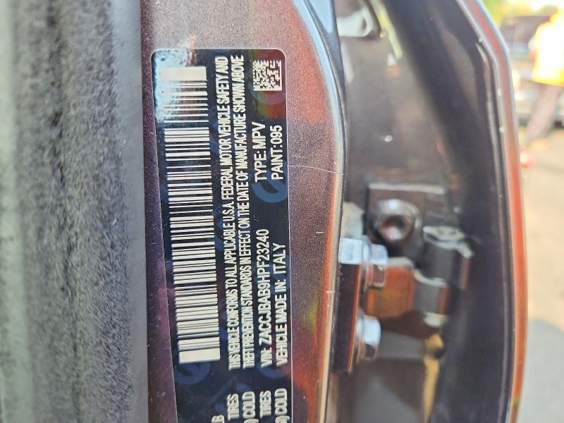 Продажа на аукционе авто 2017 Jeep Renegade, vin: ZACCJBAB9HPF23240, номер лота: 66478906