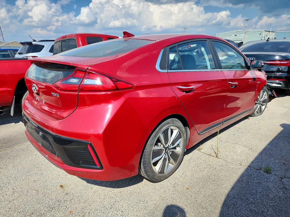 51198186 :رقم المزاد ، KMHC05LC3KU116638 vin ، 2019 Hyundai Ioniq مزاد بيع