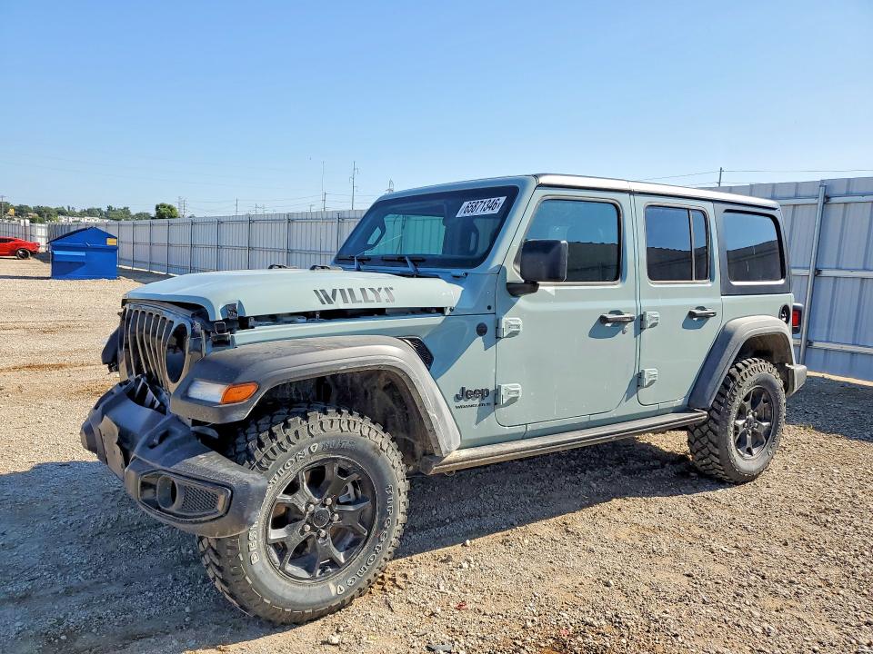 65871346 :رقم المزاد ، 1C4HJXDG5PW581745 vin ، 2023 Jeep Wrangler مزاد بيع