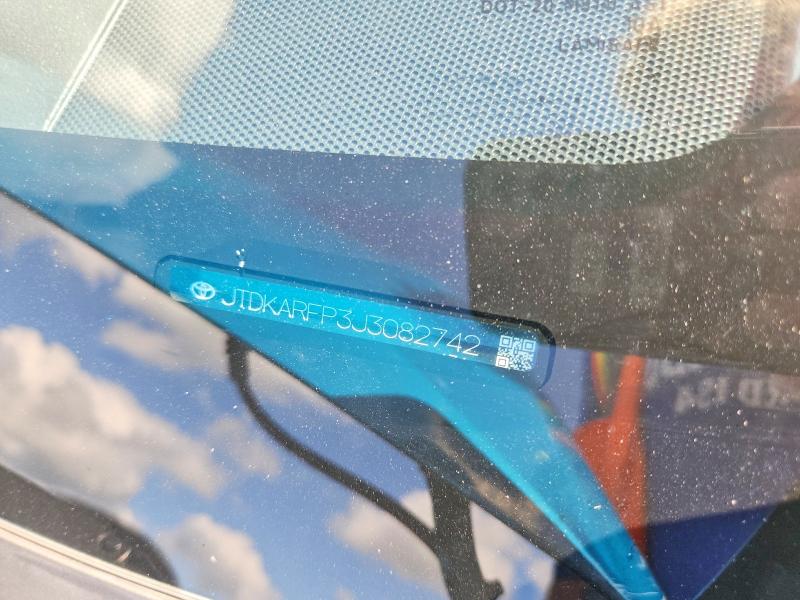 Aukcja sprzedaży 2018 Toyota Prius Prime, vin: JTDKARFP3J3082742, numer aukcji: 63309526