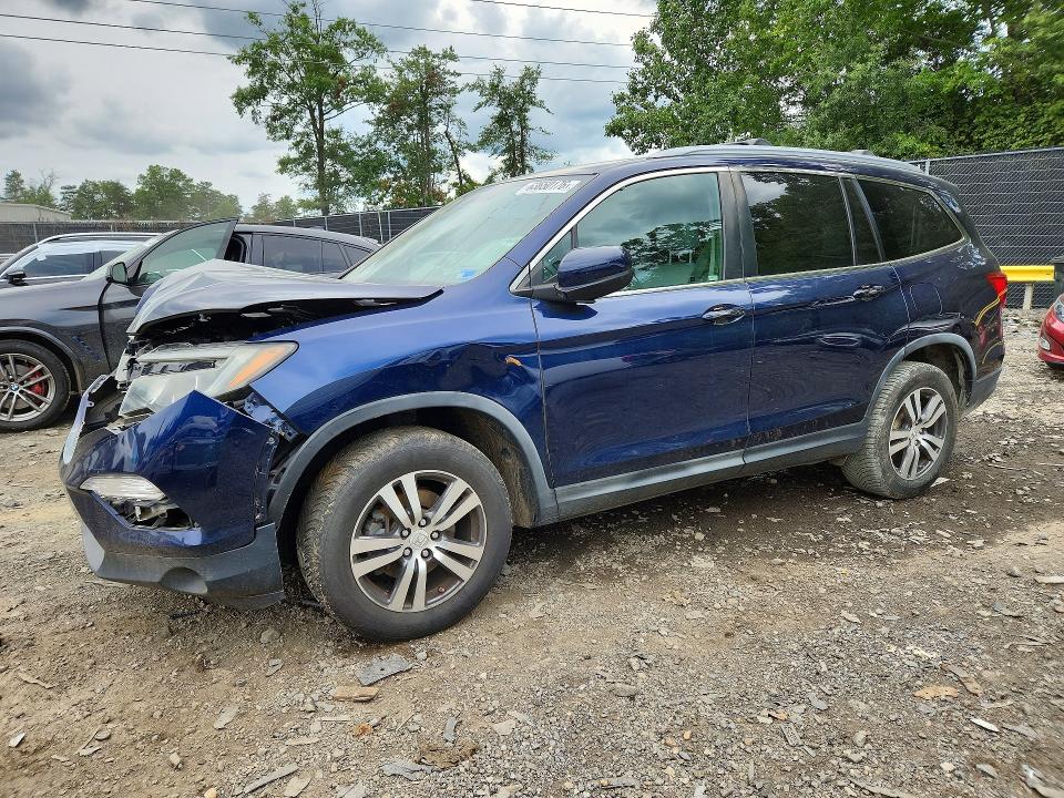 63650176 :رقم المزاد ، 5FNYF6H53HB025542 vin ، 2017 Honda Pilot مزاد بيع