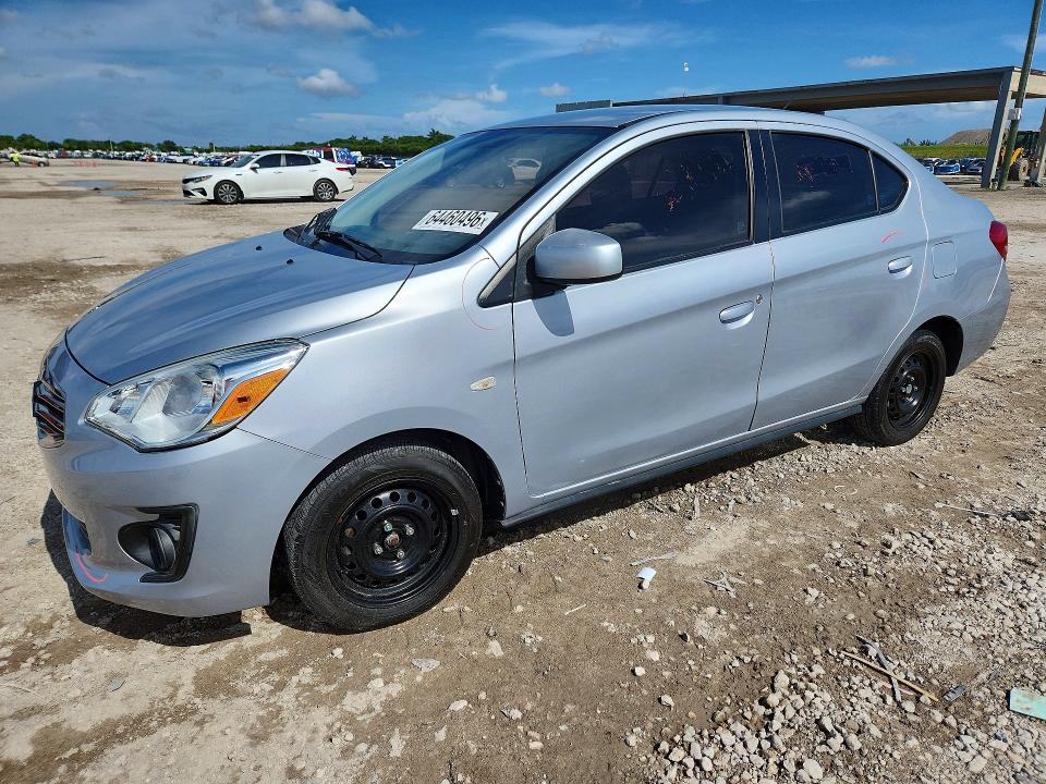 64460496 :رقم المزاد ، ML32F3FJ8KHF05559 vin ، 2019 Mitsubishi Mirage مزاد بيع