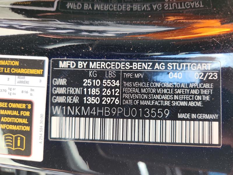 Продажа на аукционе авто 2023 Mercedes-benz Glc, vin: W1NKM4HB9PU013559, номер лота: 64775926
