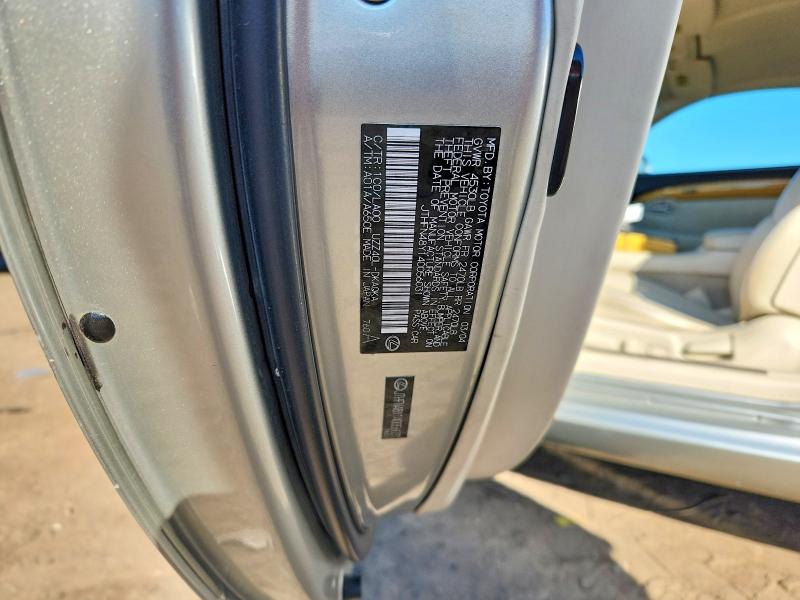 Aukcja sprzedaży 2004 Lexus Sc, vin: JTHFN48Y140056031, numer aukcji: 65624846