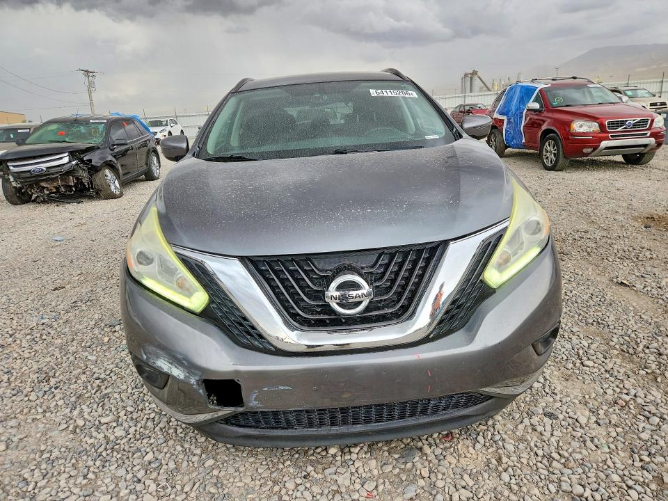 64115206 :رقم المزاد ، 5N1AZ2MG2GN109436 vin ، 2016 Nissan Murano مزاد بيع