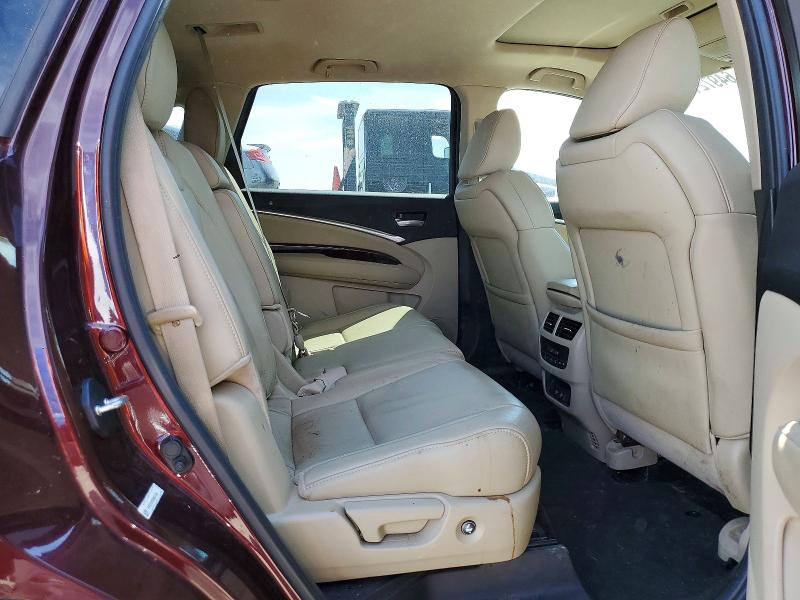 64972156 :رقم المزاد ، 5FRYD3H38HB001366 vin ، 2017 Acura Mdx مزاد بيع