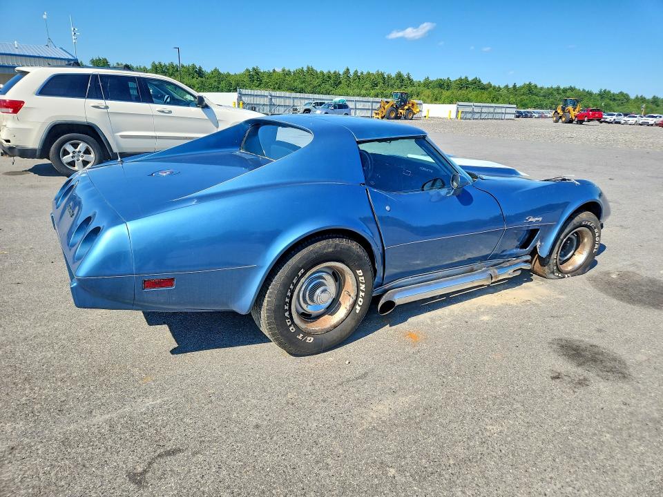 64218236 :رقم المزاد ، 1Z37J5S400755 vin ، 1975 Chevrolet Corvette مزاد بيع