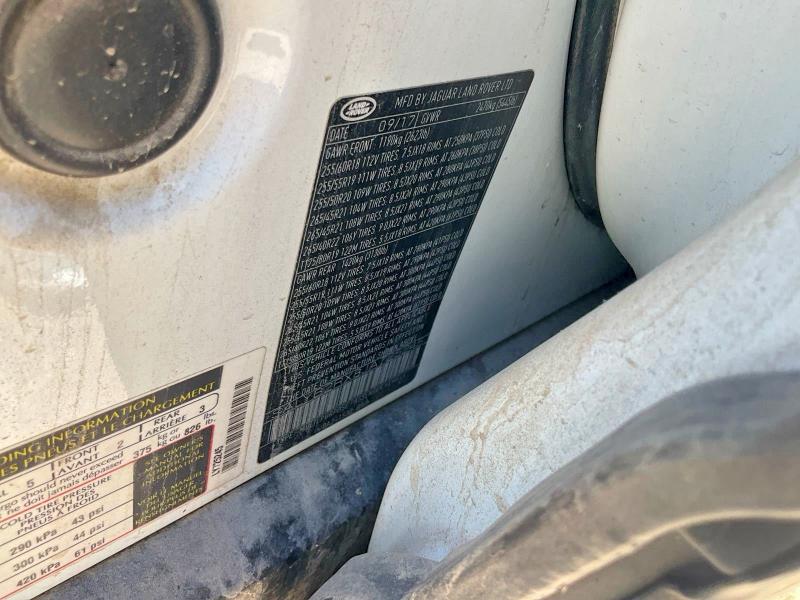 67004866 :رقم المزاد ، SALYB2RX8JA725245 vin ، 2018 Land Rover Range Rover Velar مزاد بيع