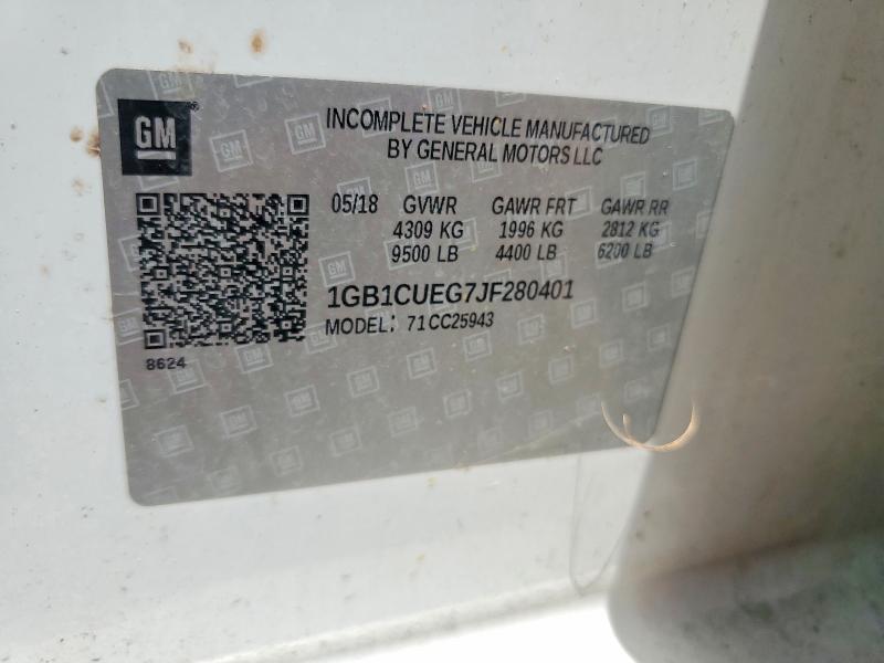 Aukcja sprzedaży 2018 Chevrolet Silverado, vin: 1GB1CUEG7JF280401, numer aukcji: 64082106