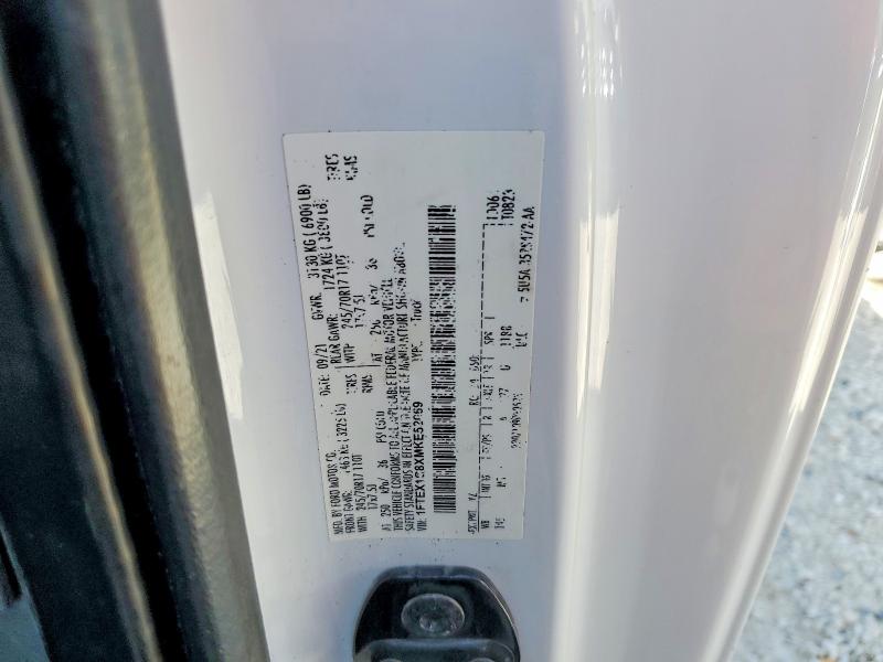 62088326 :رقم المزاد ، 1FTEX1C8XMKE52069 vin ، 2021 Ford F150 مزاد بيع