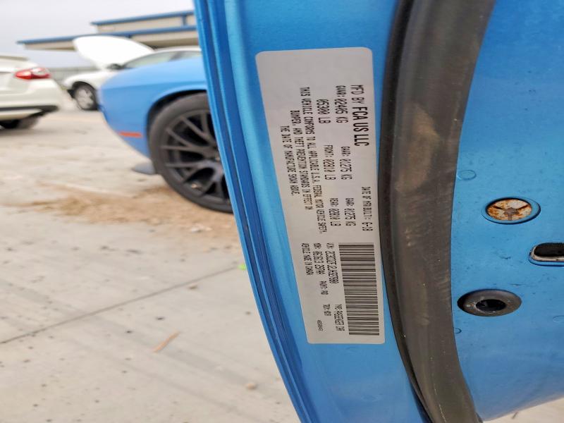 66701016 :رقم المزاد ، 2C3CDZFJ2JH327880 vin ، 2018 Dodge Challenger مزاد بيع