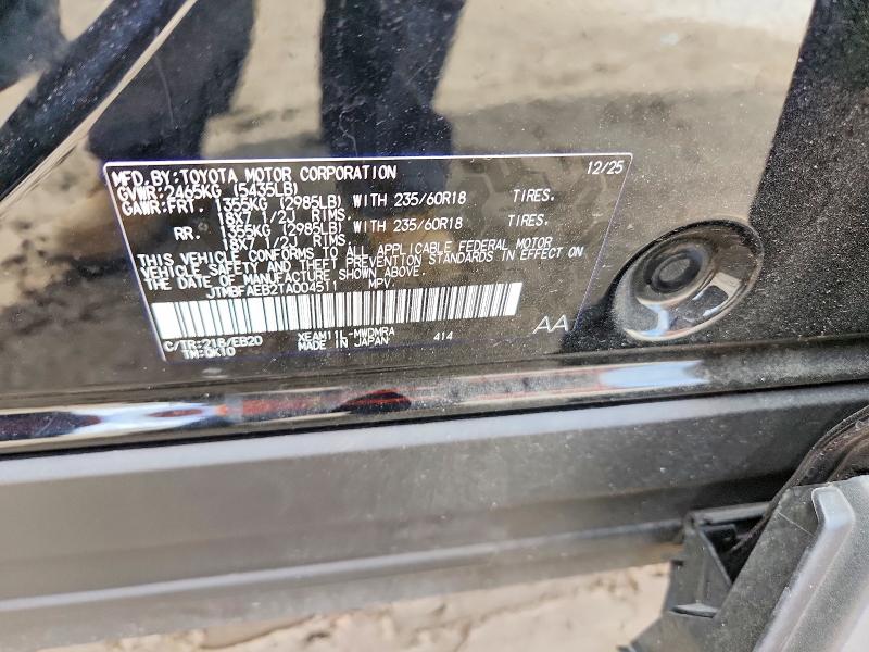 Продажа на аукционе авто 2026 Toyota Bz, vin: JTMBFAEB2TA004511, номер лота: 66294506