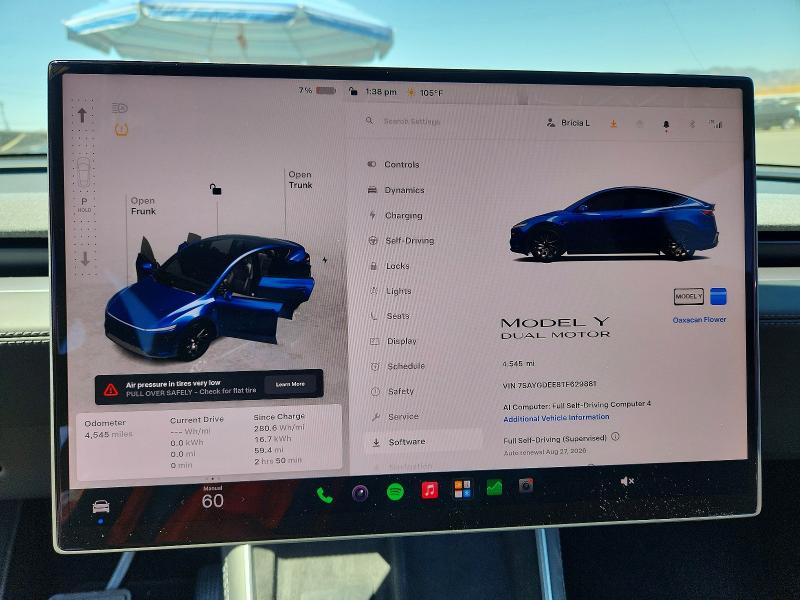 2026 Tesla Model Y მანქანა იყიდება აუქციონზე, vin: 7SAYGDEE8TF629881, აუქციონის ნომერი: 66251996