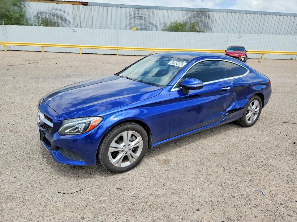 Auction sale of the 2017 Mercedes-benz C, vin: WDDWJ4JB4HF340152, lot number: 64053066