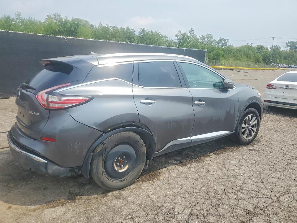 Продажа на аукционе авто 2015 Nissan Murano, vin: 5N1AZ2MH1FN283859, номер лота: 64796926