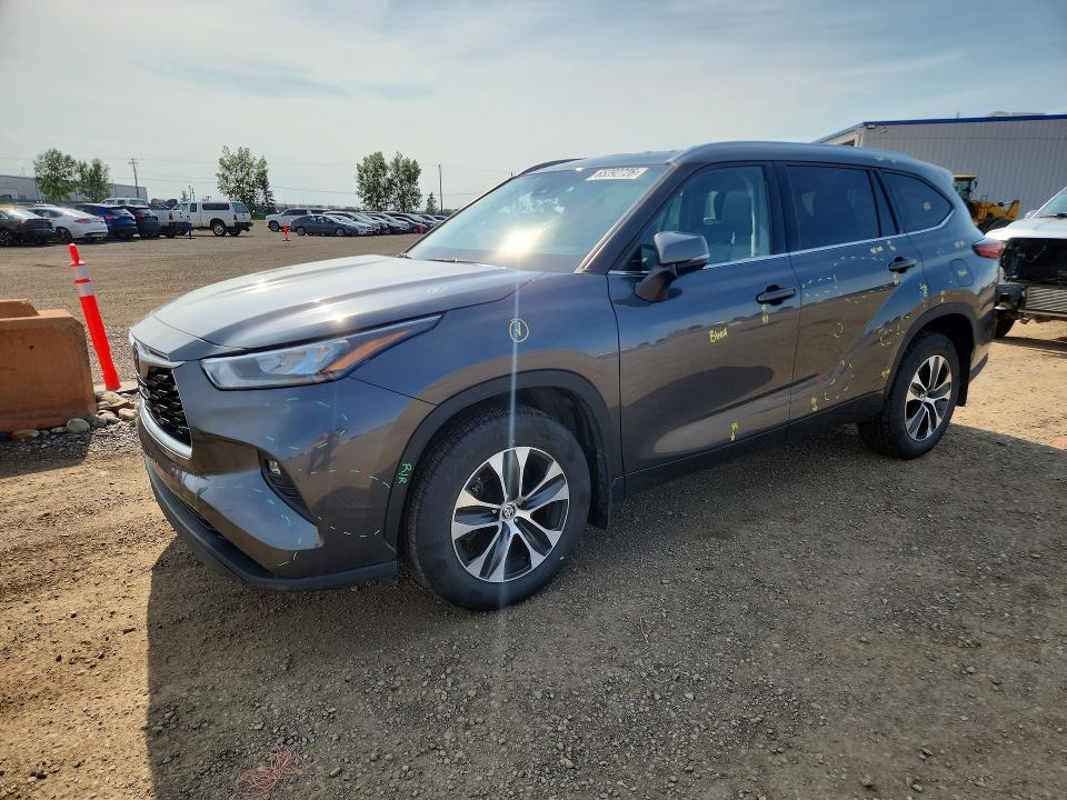 Продажа на аукционе авто 2020 Toyota Highlander, vin: 5TDGZRBH2LS030694, номер лота: 65392726