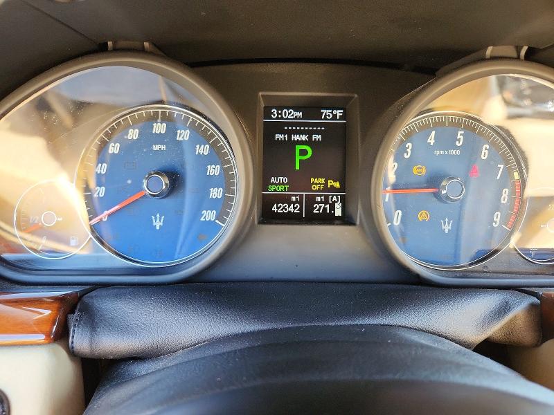 Aukcja sprzedaży 2011 Maserati Granturismo, vin: ZAM45KMAXB0058777, numer aukcji: 64067066