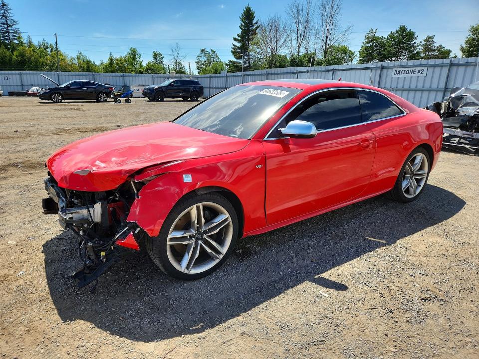 2015 Audi S5 მანქანა იყიდება აუქციონზე, vin: WAULGBFR8FA030972, აუქციონის ნომერი: 64623506