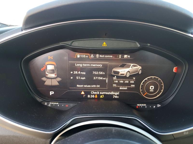 2017 Audi Tts მანქანა იყიდება აუქციონზე, vin: TRUC1AFV6H1003855, აუქციონის ნომერი: 63247056