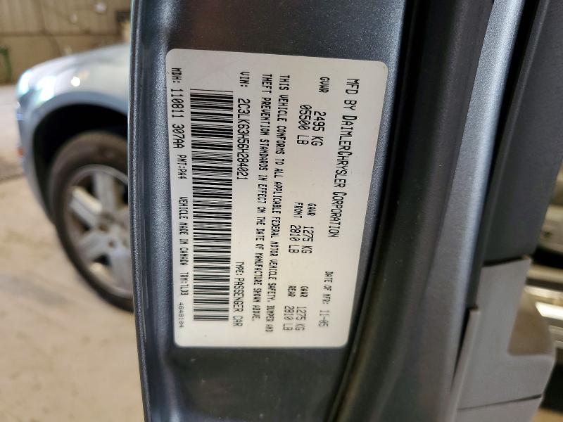 63669026 :رقم المزاد ، 2C3LK63H56H284021 vin ، 2006 Chrysler 300c مزاد بيع