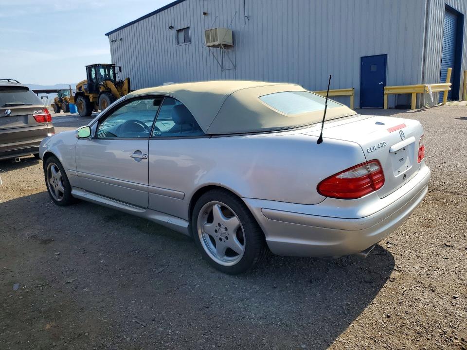 Продажа на аукционе авто 2001 Mercedes-benz Clk, vin: WDBLK70GX1T056443, номер лота: 64768966