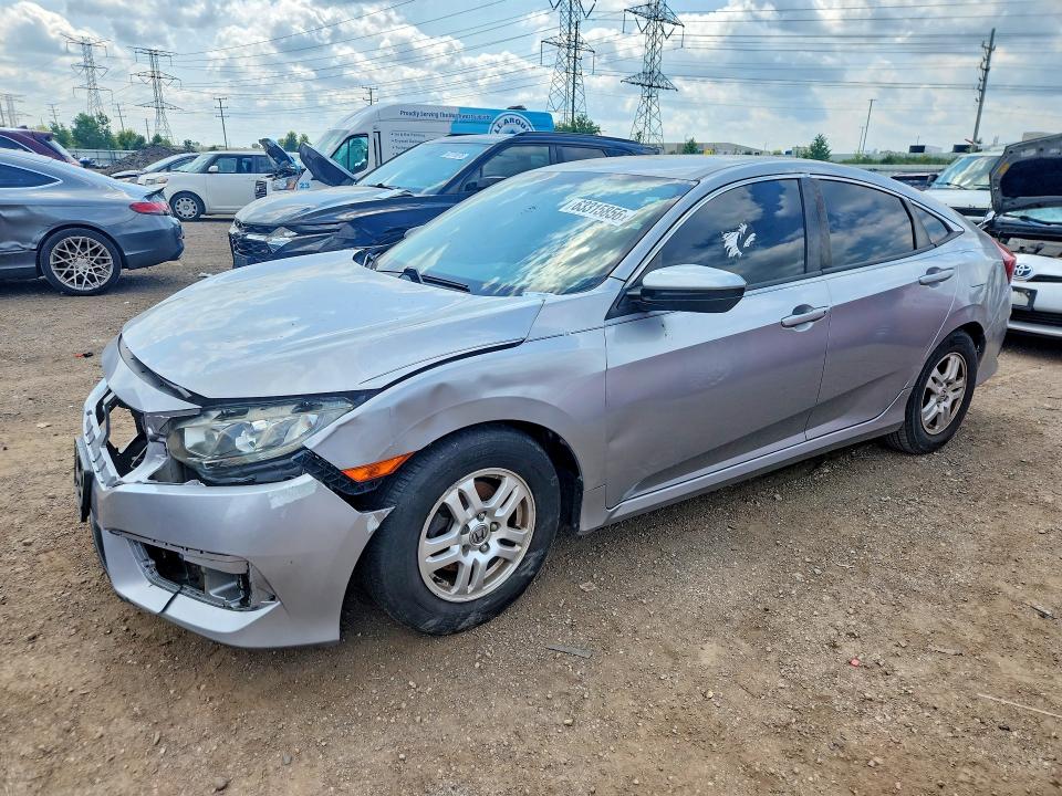 2017 Honda Civic მანქანა იყიდება აუქციონზე, vin: 19XFC2F53HE027258, აუქციონის ნომერი: 63315856