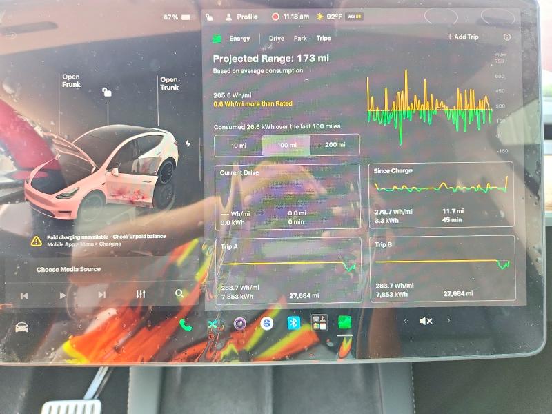 Aukcja sprzedaży 2023 Tesla Model Y, vin: 7SAYGDEF8PF614750, numer aukcji: 63702376