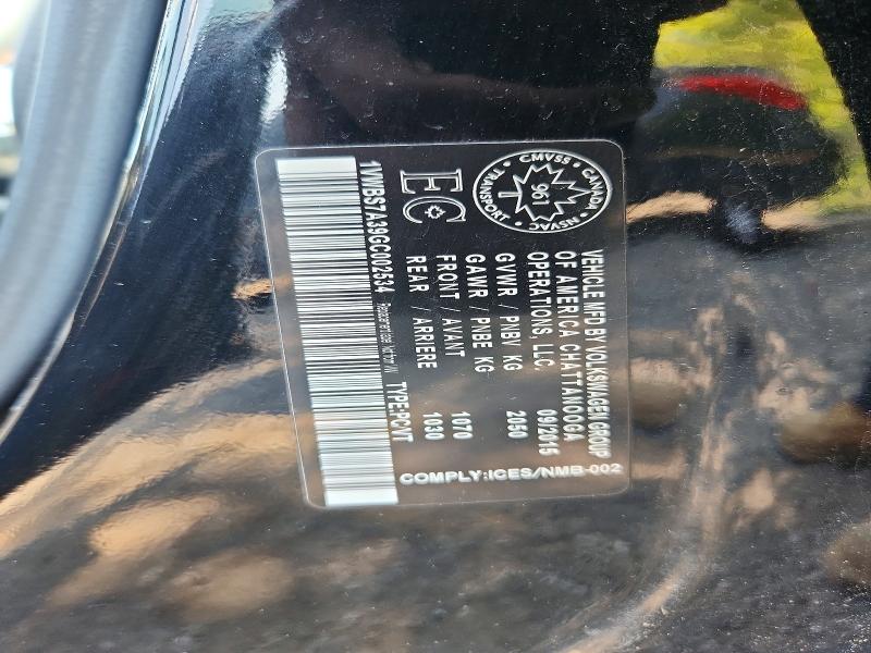 Продаж на аукціоні авто 2016 Volkswagen Passat, vin: 1VWBS7A39GC002534, номер лоту: 63108836