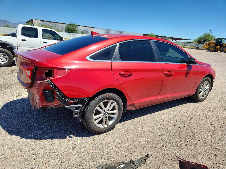65178146 :رقم المزاد ، 5NPE24AF0HH453172 vin ، 2017 Hyundai Sonata مزاد بيع