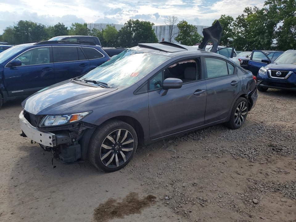 66633276 :رقم المزاد ، 19XFB2F9XFE272612 vin ، 2015 Honda Civic مزاد بيع