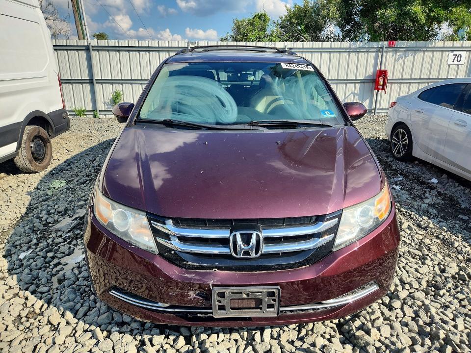 Продажа на аукционе авто 2014 Honda Odyssey, vin: 5FNRL5H63EB077863, номер лота: 64240416
