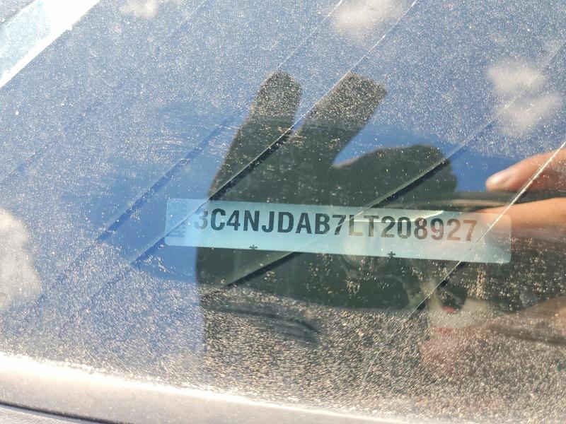 64080006 :رقم المزاد ، 3C4NJDAB7LT208927 vin ، 2020 Jeep Compass مزاد بيع