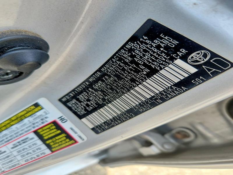 Aukcja sprzedaży 2015 Toyota Corolla, vin: 2T1BURHE8FC284932, numer aukcji: 65152966