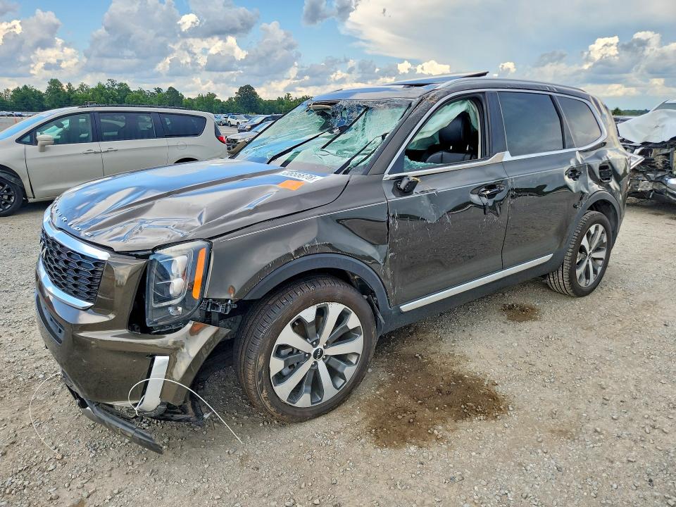 2022 Kia Telluride მანქანა იყიდება აუქციონზე, vin: 5XYP34HC1NG281237, აუქციონის ნომერი: 63655876