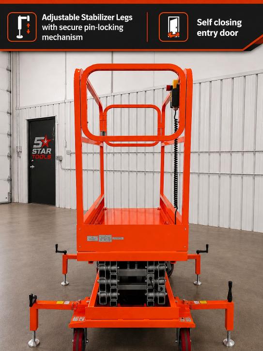 67270016 :رقم المزاد ، 38912890 vin ، 2027 Others Scissor Lift Man Lift مزاد بيع