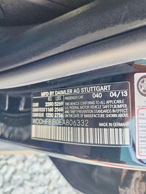 Продаж на аукціоні авто 2014 Mercedes-benz E, vin: WDDHF8JB0EA806332, номер лоту: 65960006