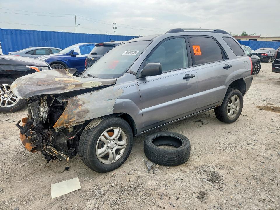 63994366 :رقم المزاد ، KNDJE723687474415 vin ، 2008 Kia Sportage مزاد بيع