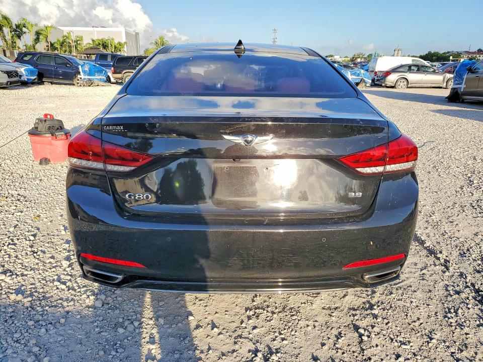 2018 Genesis G80 მანქანა იყიდება აუქციონზე, vin: KMHGN4JE4JU257122, აუქციონის ნომერი: 64537646