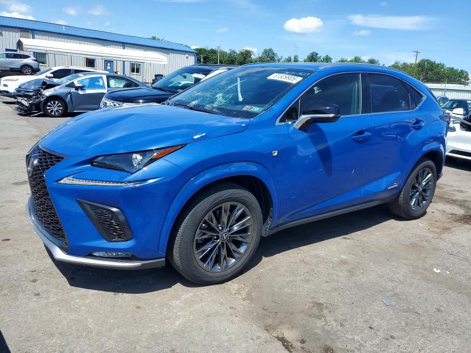 2021 Lexus Nx 300h მანქანა იყიდება აუქციონზე, vin: JTJSJRDZ2M2154672, აუქციონის ნომერი: 61809906