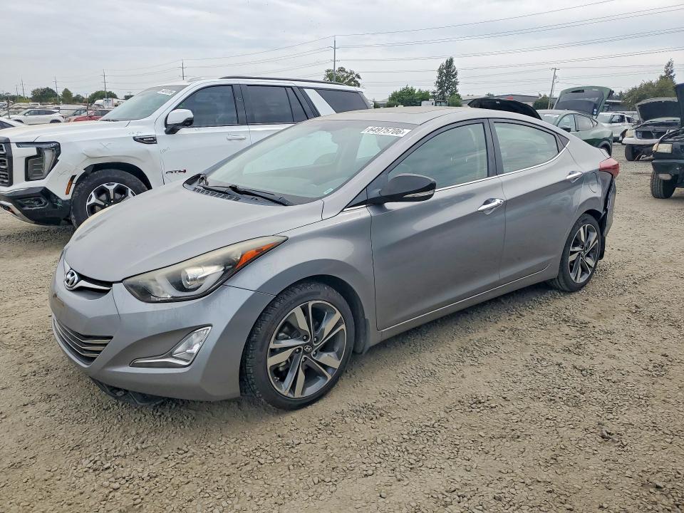 64975706 :رقم المزاد ، KMHDH4AEXFU344458 vin ، 2015 Hyundai Elantra مزاد بيع
