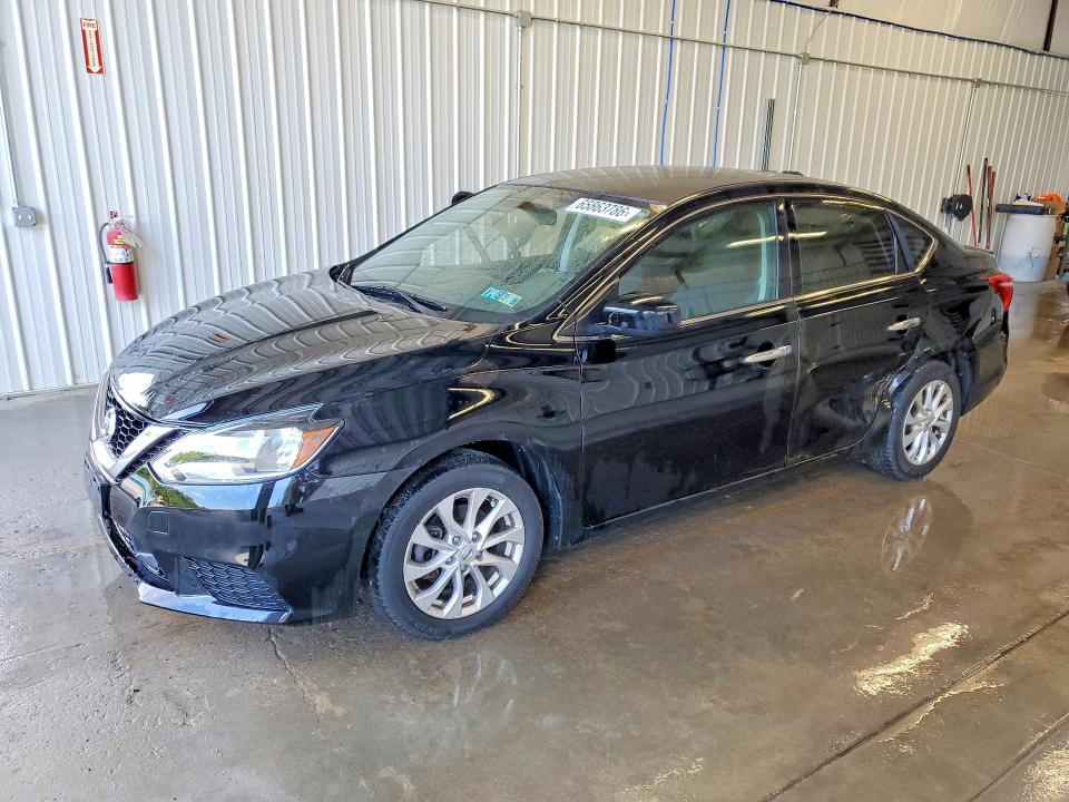 65863786 :رقم المزاد ، 3N1AB7AP4KY244345 vin ، 2019 Nissan Sentra مزاد بيع