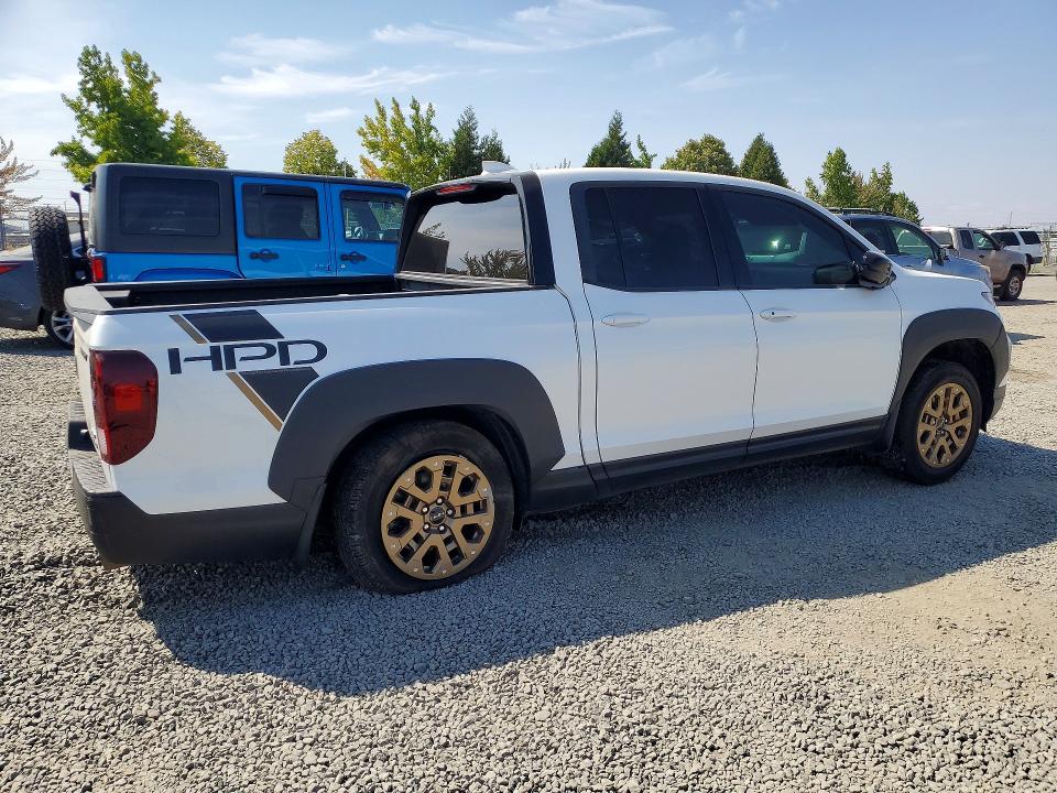 2022 Honda Ridgeline მანქანა იყიდება აუქციონზე, vin: 5FPYK3F18NB013352, აუქციონის ნომერი: 64962476