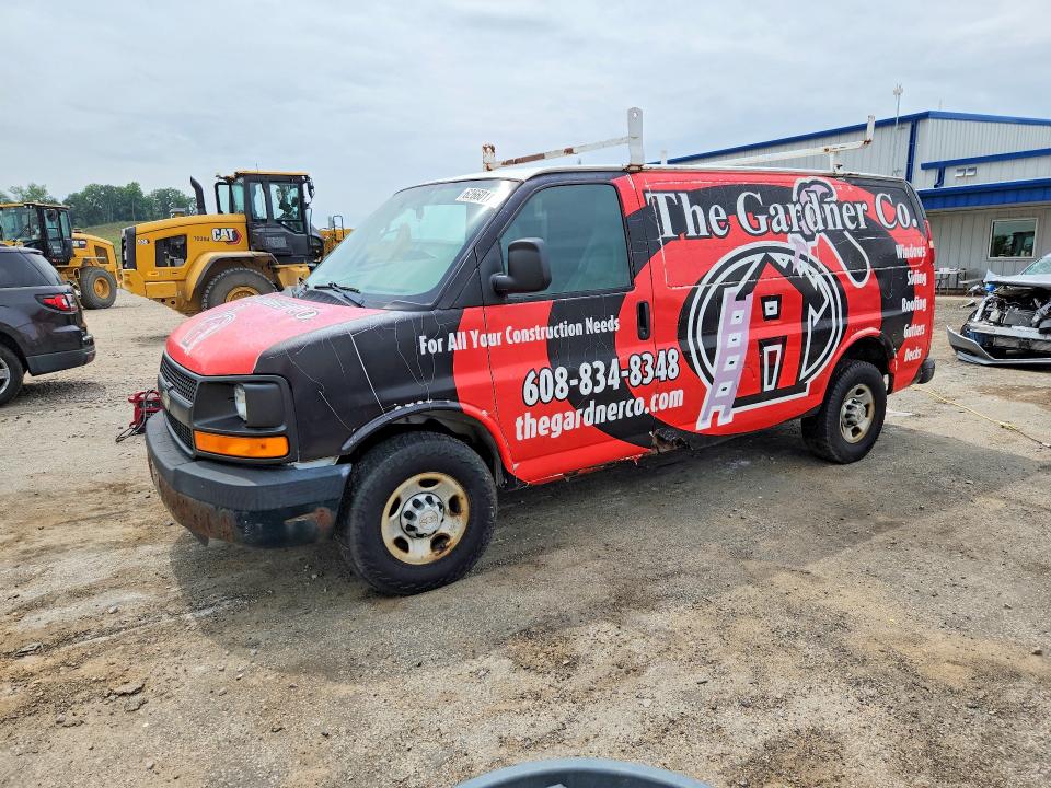 62660116 :رقم المزاد ، 1GCGG25C391113876 vin ، 2009 Chevrolet Express G2500 مزاد بيع