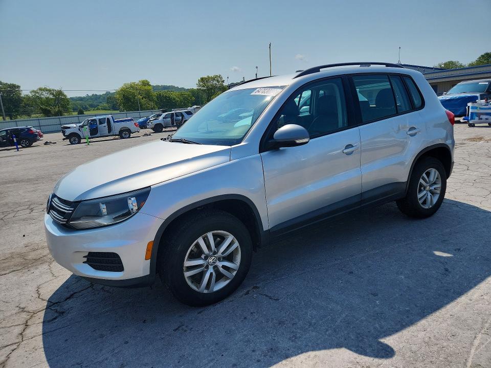 64783026 :رقم المزاد ، WVGBV7AX0HW510741 vin ، 2017 Volkswagen Tiguan مزاد بيع