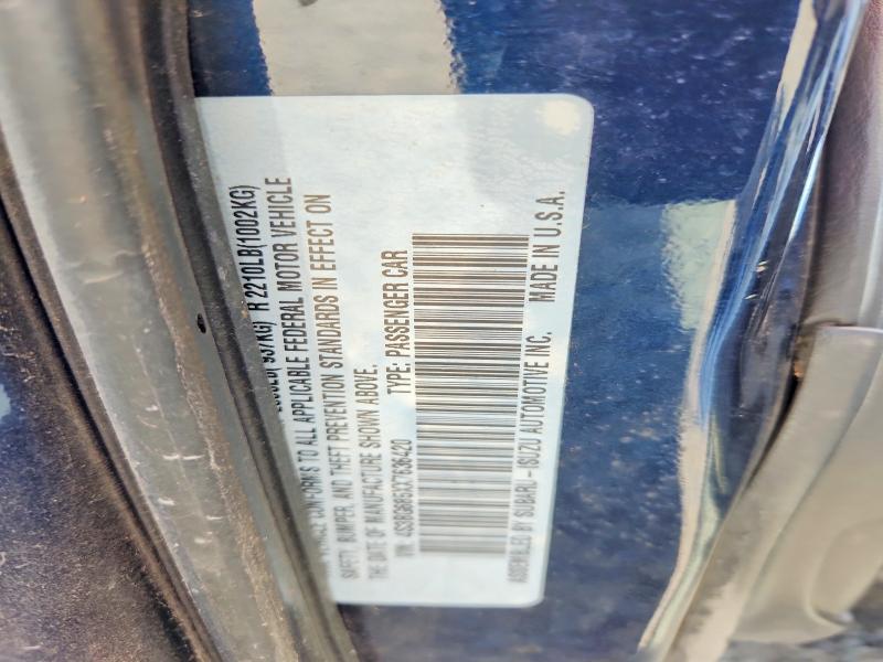 Aukcja sprzedaży 1999 Subaru Legacy, vin: 4S3BG685XX7636420, numer aukcji: 62902156