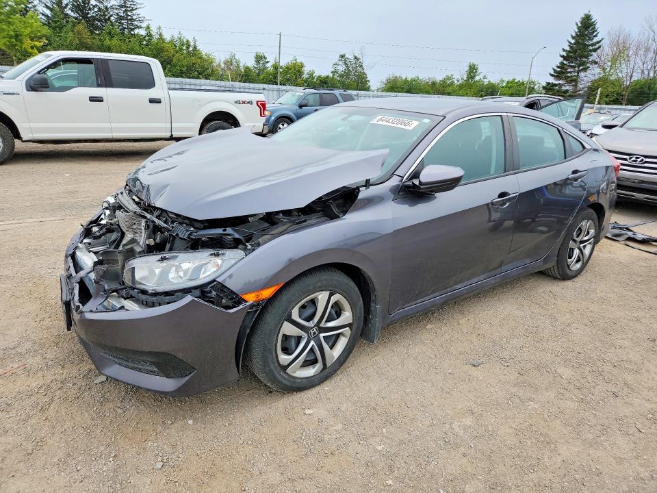 Продажа на аукционе авто 2016 Honda Civic, vin: 2HGFC2F57GH040910, номер лота: 64432066