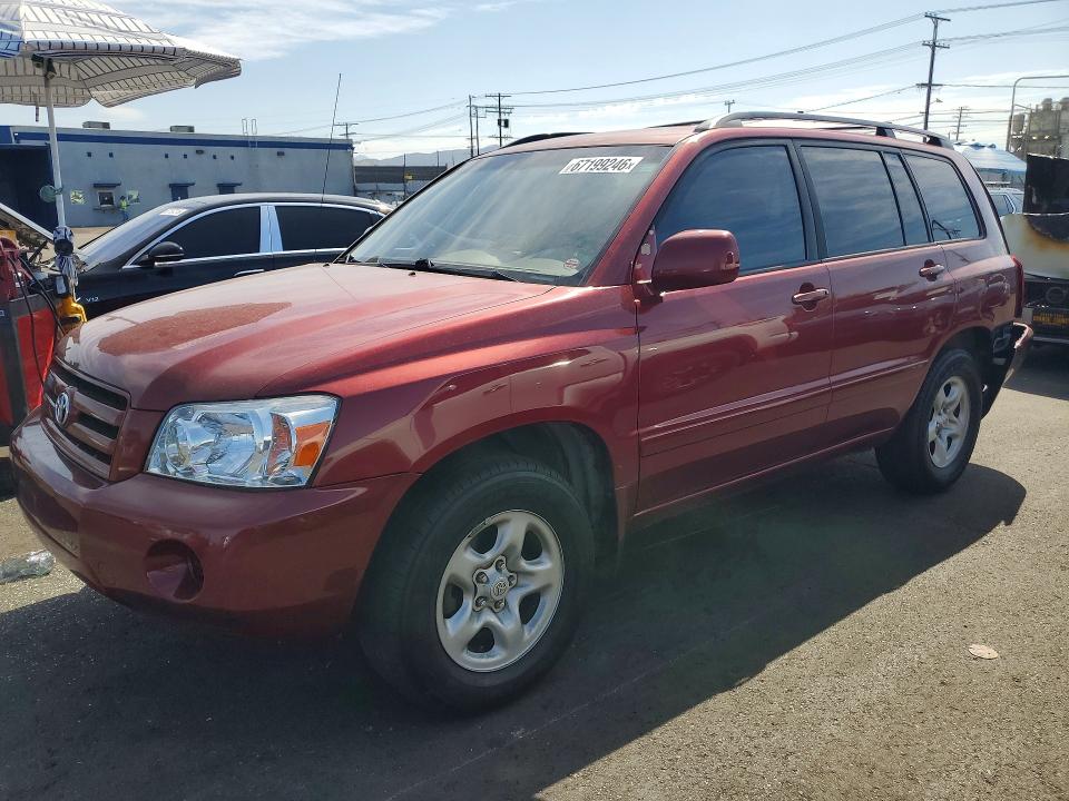 Aukcja sprzedaży 2006 Toyota Highlander, vin: JTEGD21A160147955, numer aukcji: 67199246